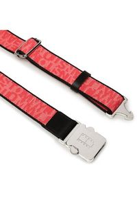 Tommy Jeans Pasek Damski Tjw Fashion Webbing 3.0 AW0AW14613 Różowy. Kolor: różowy. Materiał: materiał #2