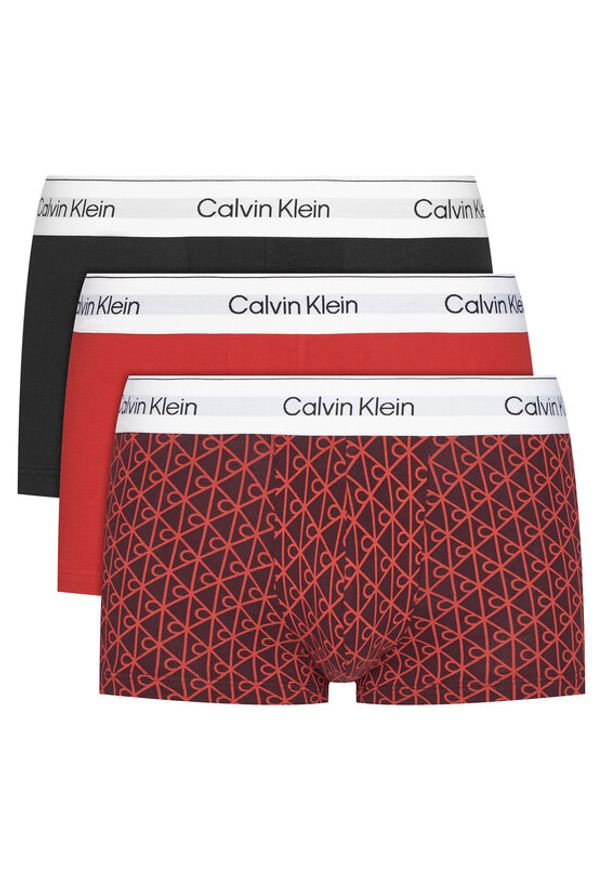 Calvin Klein Underwear Komplet bokserek LV00NB4564 Kolorowy. Materiał: bawełna. Wzór: kolorowy