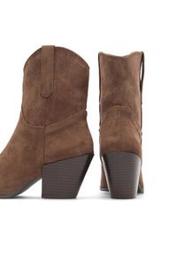 Jenny Fairy Kowbojki SISSEL WYL2410-6 Brązowy. Kolor: brązowy. Materiał: materiał #5