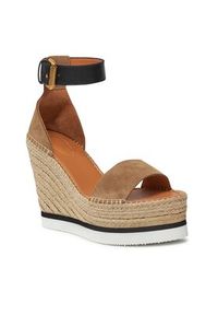 See By Chloé Espadryle SB26152 Beżowy. Kolor: beżowy. Materiał: skóra