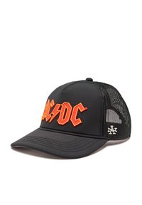 American Needle Czapka z daszkiem Riptide Valin - ACDC SMU706A-ACDC Czarny. Kolor: czarny. Materiał: syntetyk, bawełna