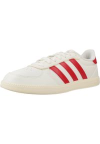 Adidas - Buty ADIDAS BREAKNET SLEEK J Biały. Okazja: na co dzień. Kolor: biały. Materiał: syntetyk, tkanina #1
