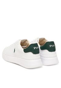 Polo Ralph Lauren Sneakersy Rlite Court 809974097003 Biały. Kolor: biały. Materiał: skóra #4