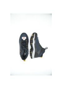 skechers - Buty Skechers Arch Fit Dawson Raveno, Mężczyźni. Kolor: niebieski. Materiał: skóra, syntetyk, materiał