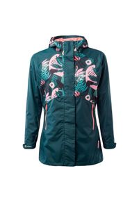 Elbrus - Kurtka Dziecięca Makari Jungle Jacket. Kolor: zielony. Sezon: zima. Sport: narciarstwo