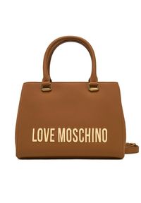 Love Moschino - Torebka LOVE MOSCHINO. Kolor: brązowy