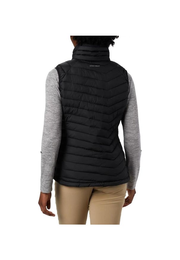 columbia - Bezrękawnik turystyczny damski Columbia Powder Lite Vest. Kolor: czarny. Długość rękawa: bez rękawów. Sport: turystyka piesza