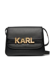 Karl Lagerfeld - KARL LAGERFELD Torebka 236W3091 Czarny. Kolor: czarny. Materiał: skórzane