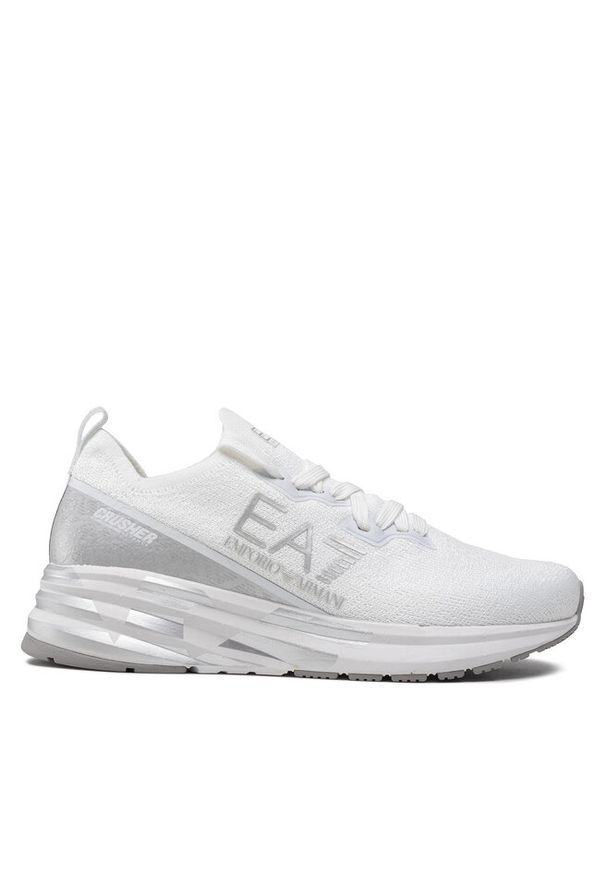 Sneakersy EA7 Emporio Armani. Kolor: biały