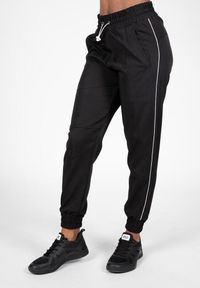 GORILLA WEAR - Pasadena Woven Spodnie - Czarny. Kolor: czarny. Sport: fitness