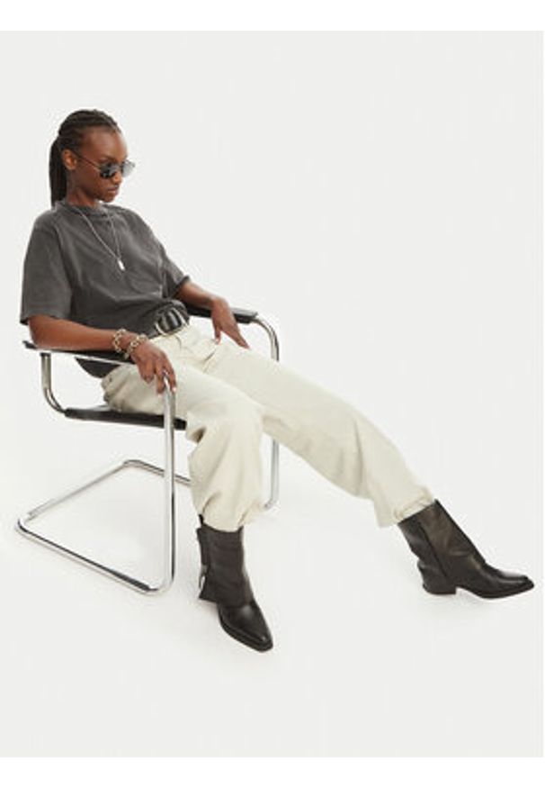 G-Star RAW - G-Star Raw Jeansy Contor Barrel D27745-E361 Beżowy jasny Relaxed Fit. Kolor: beżowy