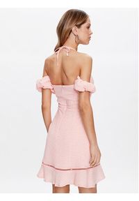 Guess Sukienka letnia Malika W3GK28 KBPS0 Różowy Regular Fit. Kolor: różowy. Materiał: syntetyk. Sezon: lato