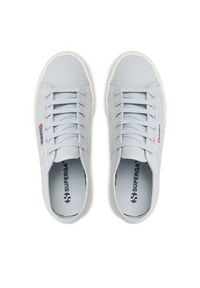 Superga Tenisówki 2740 Platform S21384W Niebieski. Kolor: niebieski. Materiał: materiał. Obcas: na platformie #5