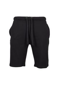 Urban Classics - Męskie Spodenki Dresowe Basic. Kolor: czarny. Materiał: dresówka. Sport: turystyka piesza #1