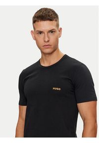 Hugo Komplet 3 t-shirtów 50480088 Czarny Regular Fit. Kolor: czarny. Materiał: bawełna #3