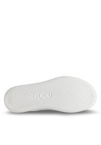 ecco - ECCO Sneakersy Soft Zero W 22025352292 Biały. Kolor: biały. Materiał: skóra