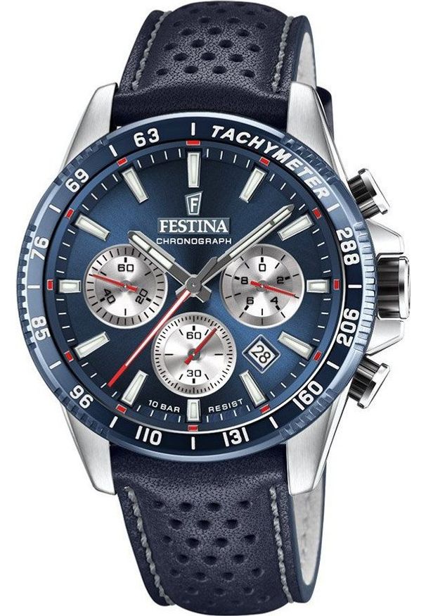 Zegarek Festina Zegarek męski F20561-2 niebieski. Kolor: niebieski
