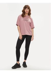 New Balance T-Shirt WT41519 Różowy Oversize. Kolor: różowy. Materiał: bawełna #4