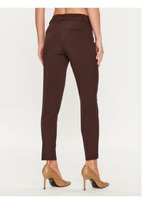 Maryley Spodnie materiałowe 23IB52Z/41CO Brązowy Regular Fit. Kolor: brązowy. Materiał: materiał, syntetyk
