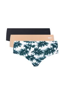 DKNY Komplet 3 par fig klasycznych DK5028BP3 Kolorowy. Materiał: syntetyk. Wzór: kolorowy