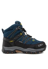 CMP Trekkingi Kids Rigel Mid Trekking Shoe Wp 3Q12944 Granatowy. Kolor: niebieski. Materiał: zamsz, skóra