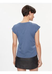 Pepe Jeans T-Shirt Lory PL505853 Niebieski Regular Fit. Kolor: niebieski. Materiał: bawełna