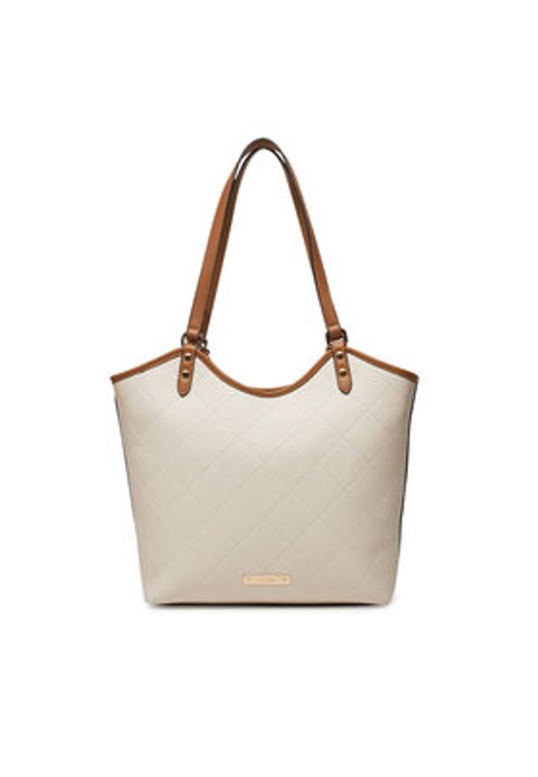 Aldo Torebka Ybelihar 13933697 Écru. Materiał: skórzane