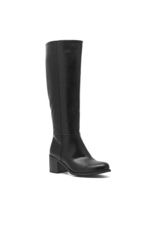 Jenny Fairy Kozaki TESSA WS22461-01 Czarny. Kolor: czarny. Materiał: skóra