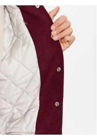 Armani Exchange Kurtka bomber 6RZB21 ZNIKZ 44AG Bordowy Regular Fit. Kolor: czerwony. Materiał: syntetyk #3