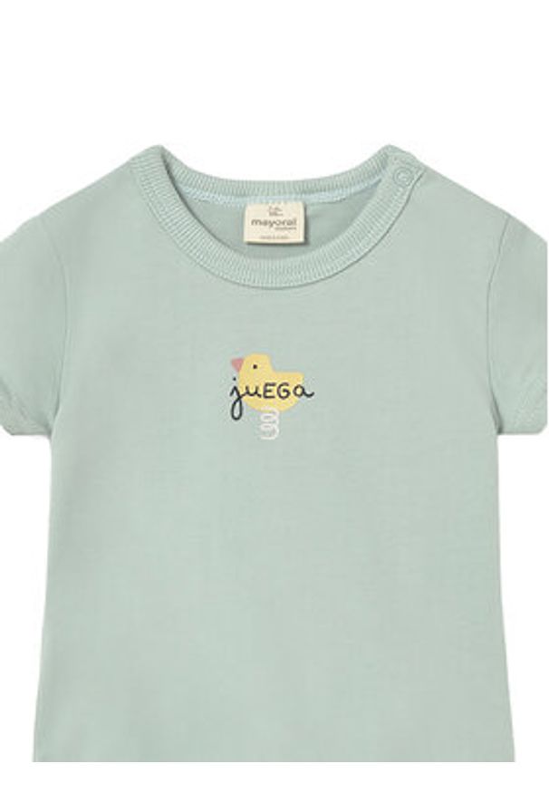 Mayoral Komplet body dziecięcych 1739 Zielony. Kolor: zielony. Materiał: bawełna