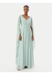 Rinascimento Sukienka wieczorowa CFC0123079003 Zielony Regular Fit. Kolor: zielony. Materiał: syntetyk. Styl: wizytowy #2