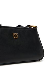 Pinko - PINKO Torebka Half Moon Baguette Mini AI 25-26 PLTT 105069 A0QO Czarny. Kolor: czarny. Materiał: skórzane #3