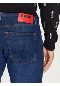 Hugo Jeansy Hugo 734 50493713 Granatowy Extra Slim Fit. Kolor: niebieski #3