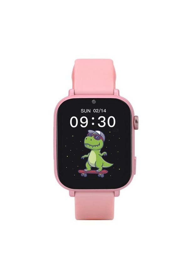 GARETT - Garett Kids Nice Pro 4G Różowy. Rodzaj zegarka: smartwatch. Kolor: różowy. Styl: retro, młodzieżowy