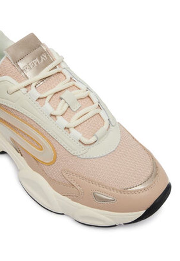 Replay - REPLAY Sneakersy GWSIR .000.C0001T Biały. Kolor: biały. Materiał: materiał