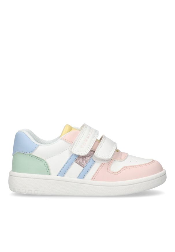 TOMMY HILFIGER - Sneakersy dla dzieci Tommy Hilfiger Flag Velcro. Okazja: na co dzień. Zapięcie: rzepy. Kolor: wielokolorowy