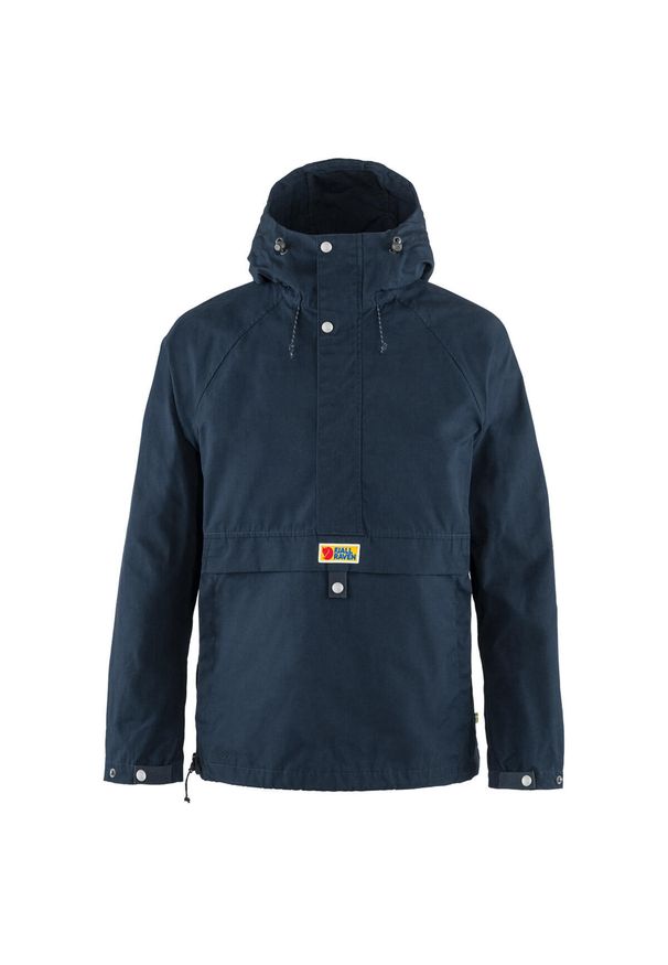 Fjällräven - Kurtka turystyczna męska Fjallraven Vardag Anorak. Kolor: niebieski. Materiał: softshell. Sport: turystyka piesza