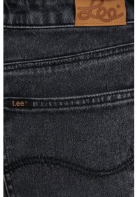 Lee jeansy CAROL VISUAL ASHTON damskie high waist. Stan: podwyższony. Kolor: szary