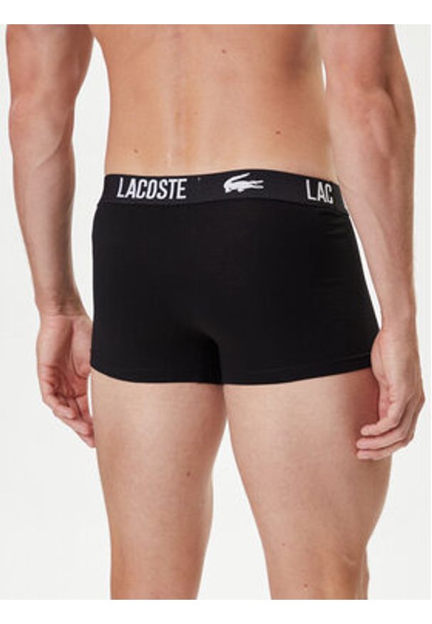 Lacoste Komplet bokserek 5H2393 Czarny. Kolor: czarny. Materiał: bawełna