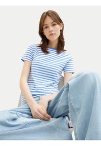 Tom Tailor Denim T-Shirt 1035867 Niebieski Boxy Fit. Kolor: niebieski. Materiał: bawełna #2