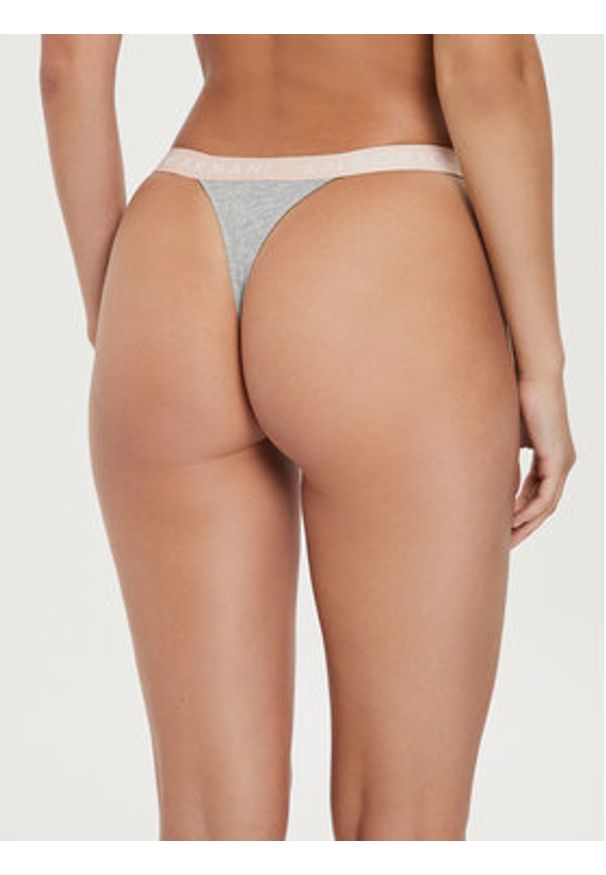 Emporio Armani Underwear Komplet 2 par stringów 164522 4F227 00948 Szary. Kolor: szary. Materiał: bawełna