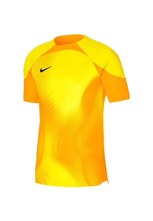 Koszulka sportowa męska Nike Dri-FIT Adv Gardien IV GK. Kolor: żółty. Technologia: Dri-Fit (Nike). Sport: piłka nożna