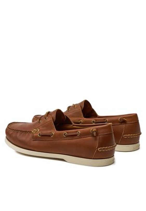 Polo Ralph Lauren Mokasyny 803932996002 Brązowy. Kolor: brązowy. Materiał: skóra