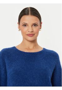 Kontatto Sweter 3M0229 AI253M10 Niebieski Relaxed Fit. Kolor: niebieski. Materiał: syntetyk, wełna #5