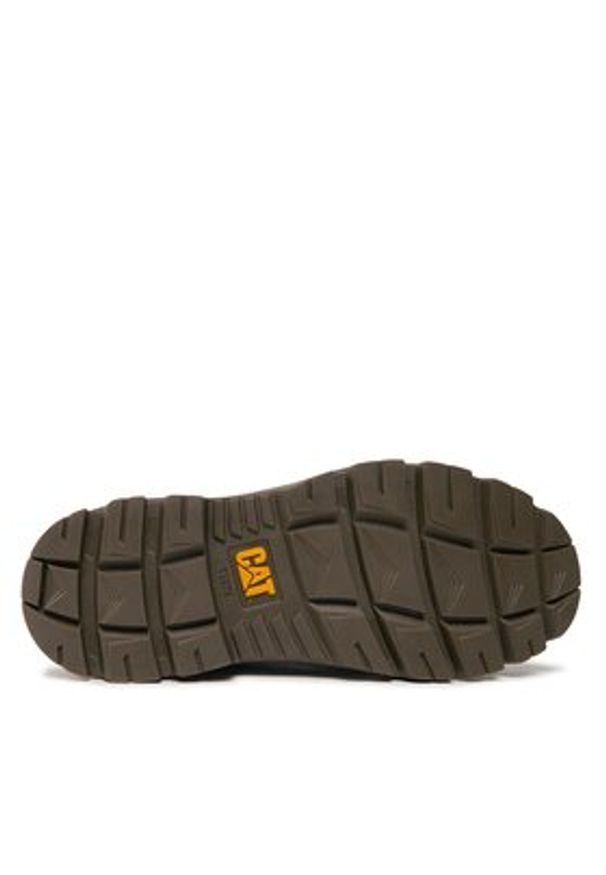CAT Footwear Trapery Practitioner Mid P725843 Brązowy. Kolor: brązowy. Materiał: skóra