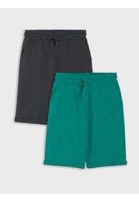 Sinsay - Szorty dresowe bermudy 2 pack - wielobarwny. Materiał: dresówka #1