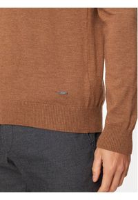 JOOP! Sweter 17 Jk-03Dario 30032603 Beżowy Modern Fit. Kolor: beżowy. Materiał: wełna #4