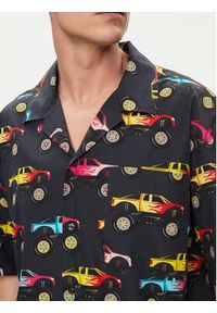 Hugo Koszula Egeeno 50514182 Czarny Oversize. Kolor: czarny. Materiał: bawełna #5