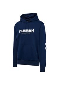 Bluza z kapturem Hummel Legacy 2.0. Typ kołnierza: kaptur. Kolor: niebieski #1