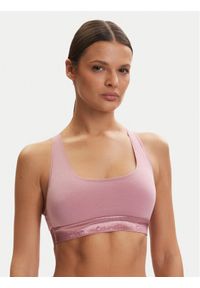 Calvin Klein Underwear Biustonosz top LV00QF8869 Różowy. Kolor: różowy. Materiał: bawełna #1